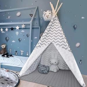China Wood Pole A Frame 180*165cm Canvas Teepee Tent factory