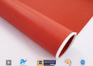 China Non Flammable Abrasion Resistance Silicone Coated Fabric 1010g High Strength factory