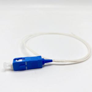 China White SC UPC G657A1 Pigtail For Fiber Optic Cable factory