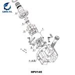 PVK-2B-505 Hydraulic Pump Repair Kits Piston Pump Parts For ZX55 Excavator