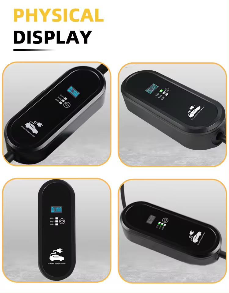 16A Output Current CE Certified Portable AC 3.5KW Fast Ev Charging Pile Type1 for Long-Lasting Charging