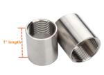 1/2 Inch NPT Female Threaded Coupling , SS304 Pipe Fitting Coupling
