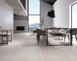 200x1200mm Gray Yellow Wooden Porcelain Strips For Bedroom And Decorative Floor