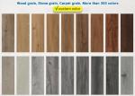 2mm Lvt Kitchen Flooring Self Adhesive Vinyl Flooring 6x36 Inch Wear Resistant