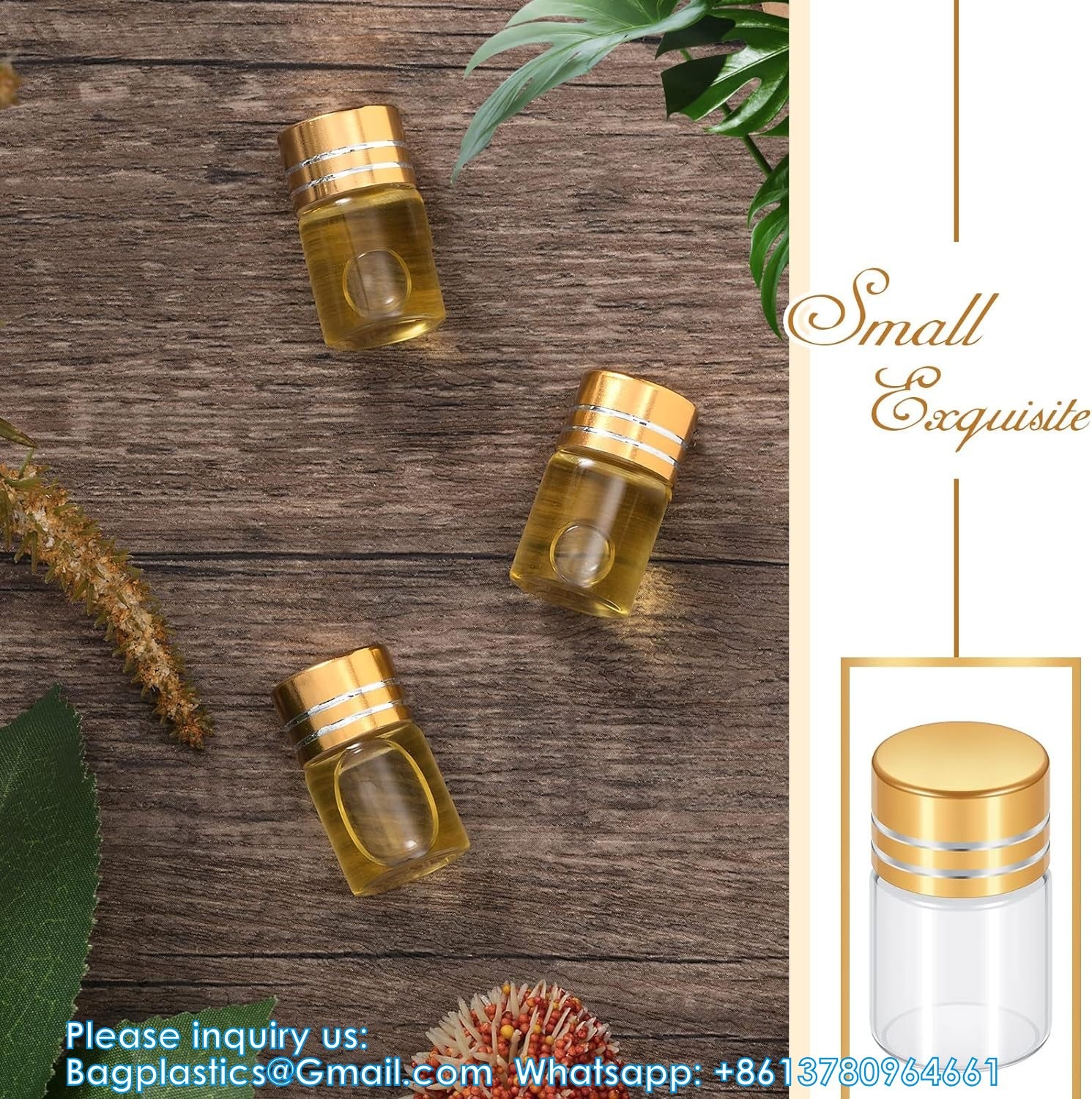 Mini Small Clear Glass Bottles Vials Tiny Jar With Plastic Stopper Miniature Bottle Message Bottle Gift DIY Decoration