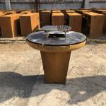 Wood Burning Garden Metal Brasero Steel BBQ Grill