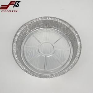 China Recoverable Round Foil Trays 9 Inch Round Foil Pan for Baking Service factory