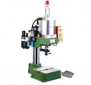 China Table Pneumatic Fiber Optic Equipment Punching Press Connector Crimping Machine factory