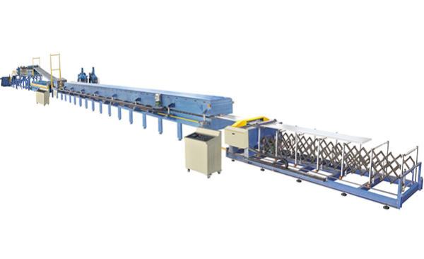 Polyurethane PU Sandwich Panel Production Line 7.5KW Continuous 50mm Shaft 12m