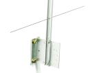 4 Wires Stress Post Universal Pedestal For Taut Fence Alarm Systems Outdoor