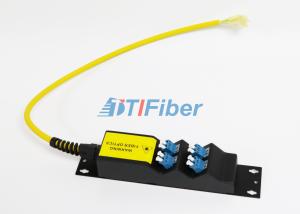 China 4 port Waterproof Fiber Optic Terminal Box for LC Duplex Fiber Adapter factory