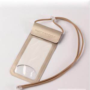 China Humanity Design Waterproof Cell Phone Pouch , TPU Transparent Phone Pouch factory