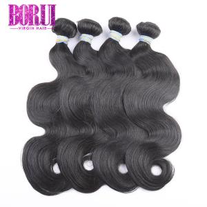 China No Tangling Brazilian Virgin Human Hair 100 Remy Human Hair Extension BORUI factory
