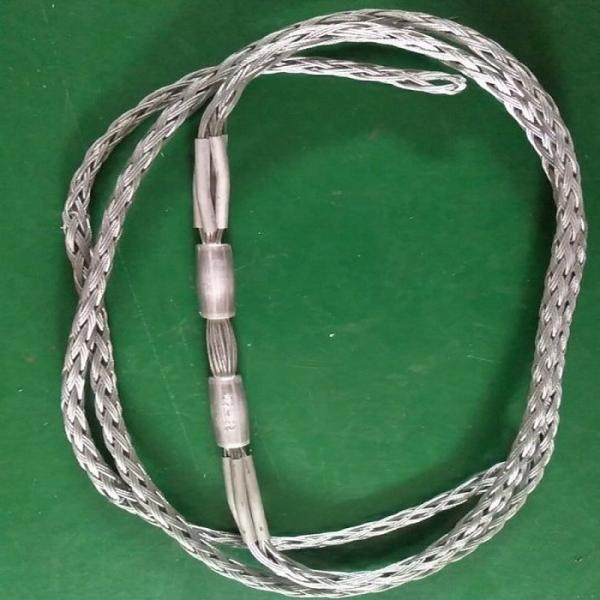 Temporary Single Head Conductor Transmission Line Tool / Cable Sleeve Mesh Sock