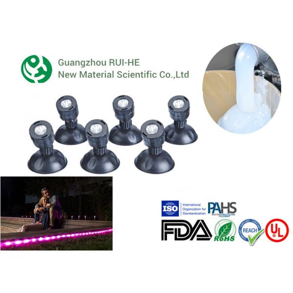 China Lighting Parts Transparent Liquid Silicone Rubber , Two Component Silicone Rubber factory