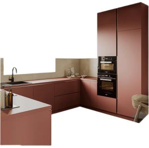 China Popularity Cabinets Lacquer Finish For Modern Modular Kitchen Cabinets factory