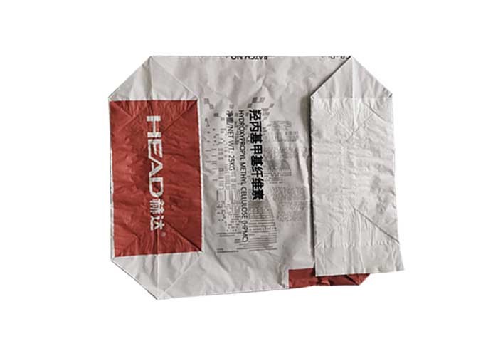 Cement Flexo Printing Chemical Pasted Valve Multiwall Paper Bags Liquid Spill Absorbent
