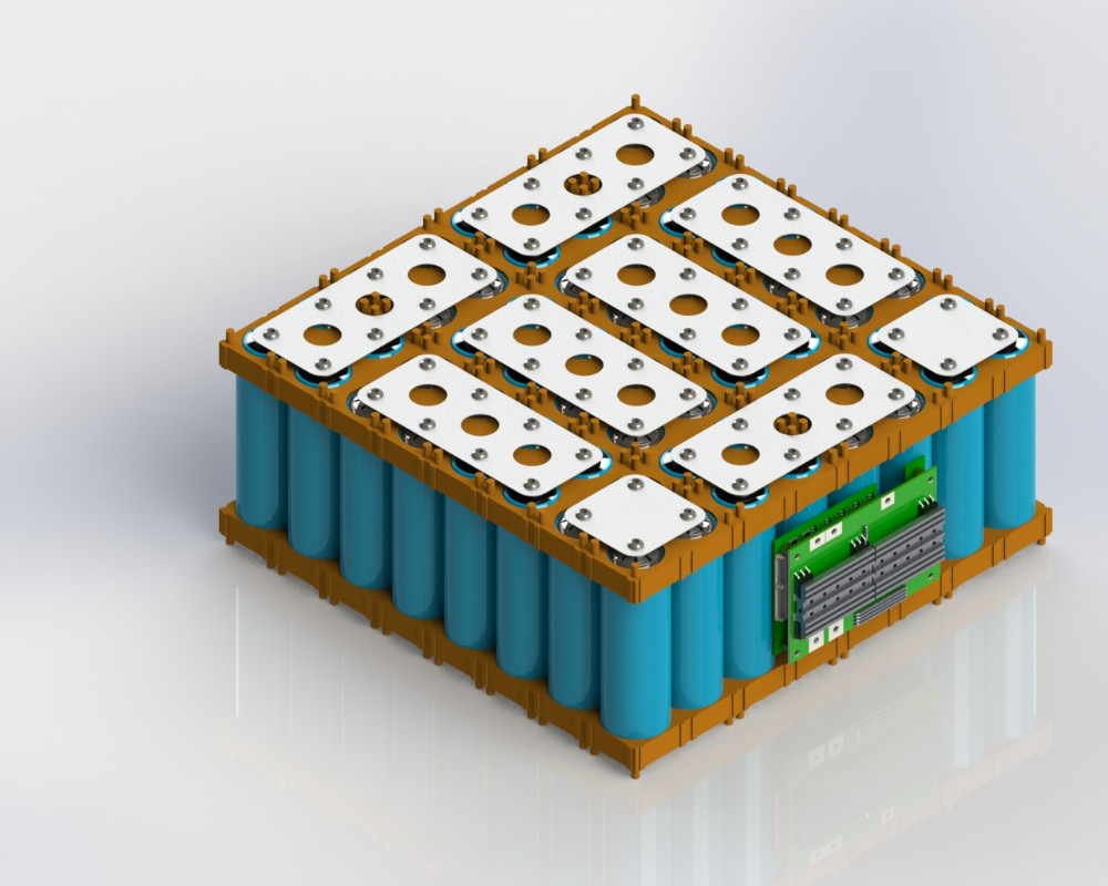 Original battery cell manufacturer 40146L 40175L lifepo4 in series for trolley LCD screen electrical supermarket trolley