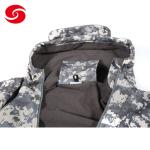 Military Digital Camo Unisex Soft Shell Jacket Leisure Outdoor