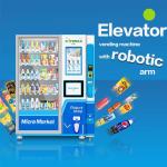 Large Capacity Automatic Snack And Beverage Vending Machine 800w