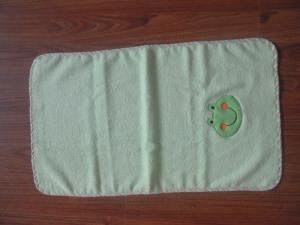 China cotton on baby,baby towels,green embroidered towel,towel manufacturer factory