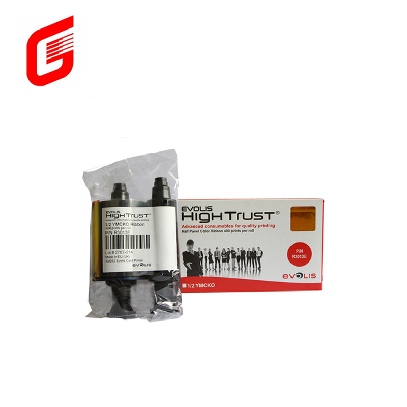 Original Evolis Pebble 4 Printer Ribbon R3011 YMCKO 200 Prints for Consistent Results