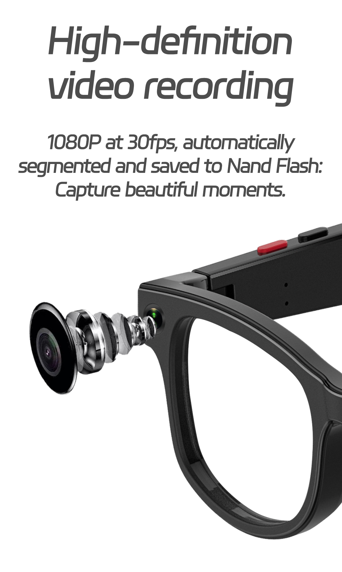 2025 G1 Smart Glasses with Camera Chat GPT Music Call ENC Noise Cancellation Sunglass AI Translate Sport Glasses