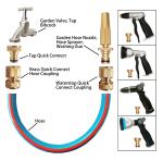 Garden Solid Brass Quick Connect Water Hose Fittings Hose Couling