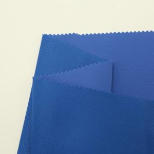 China Blue Flame Retardant Fabric Width 57-60 Plain 220gsm Fabric 600D on sale