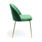 Full Wooden Leg Fabric Dining Room Chairs Cloth Beech Wood For Restaurant
