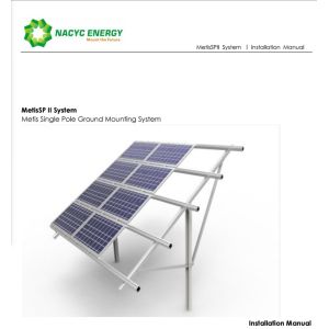 China Cheap Price Easy Installation Solar Panel Power Single Pole Mounting Bracket PV Racking Systems on sale