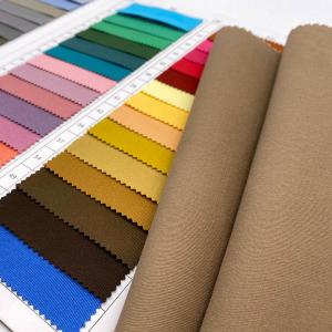 China 58/59'' Stretched Cotton Polyester Spandex Blend Fabric Plain 1/1 factory