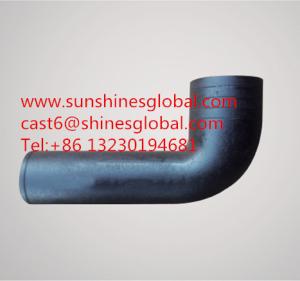 China ASTM A888 Hubless Cast Iron Pipe Fittings/CISPI 301No Hub Cast Iron Fittings factory