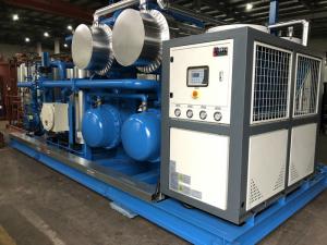 China Skid Mounted Hydrocarbon Recovery Unit , Refrigerant Recovery Machine Simple Installation factory
