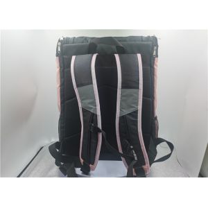 600D PVC Pickleball Racket Bag Backpack OEM / ODM With Outsides Racket Pocket