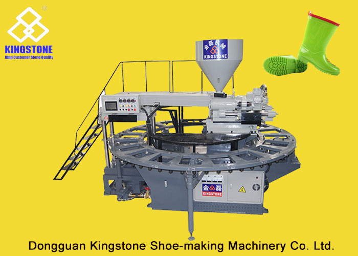 SGS Pvc Air Blowing Injection Machine , Automatic Shoe Lasting Machine