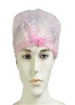 Professional Surgical Head Cover , Clear Disposable Shower Caps 0.015-0.025 Mm