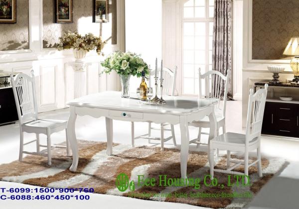 Solid Wood Dining Chairs,Solid Wood Dinning Table Furniture With Chairs/Home