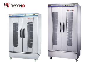 China Two Door Thirty Tray Proofer 30 Trays Bread Fermentation Box For Bakery factory