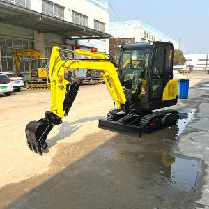 China Hydraulic Crawler Digger Mini Excavator 1ton 2 Ton 3 Ton 3.5 Ton Prices With Thumb Bucket factory