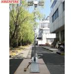 4x120W LED mounted vehicle roof mount telescopic mast night scan light tower 3