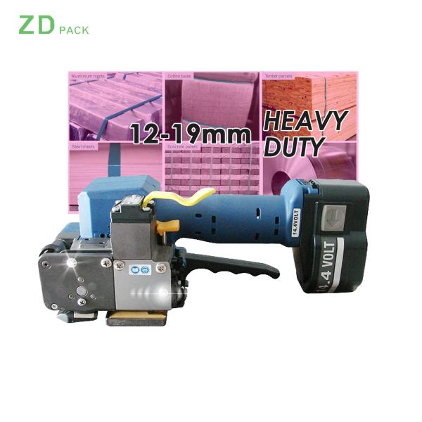 27000mAh Steel Industry Strapping Tool Handheld Battery Powered Banding Machine