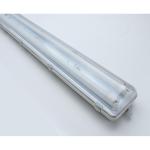 IP65 Fluorescent Double LED Tube Light Multiscene Anti Corrosion