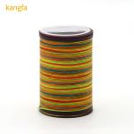 Plastic Cone Polyester Round Braid Waxed Thread for Shoes Sewing 0.35mm 0.45mm 0