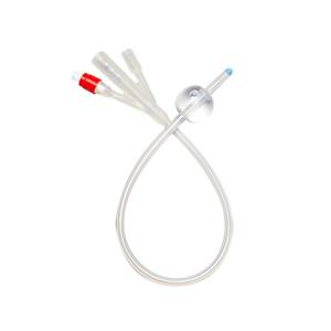 China Medical Disposable 100% Silicone Foley Balloon Catheter For Urinal Sterile factory