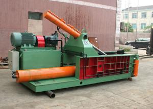 China High Efficiency Hydraulic Metal Baler / Iron Recycling Machine 1 Year Warranty factory