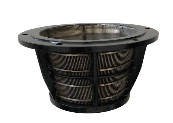 Industrial Centrifuge Wedge Wire Basket High Grade Austenitic Stainless Steel