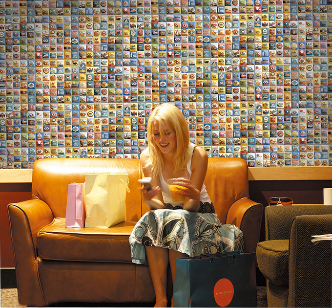 300x300mm Background Wall Tile For Kitchen And Decorative Ceramic Rustic Tiles For Bathroom