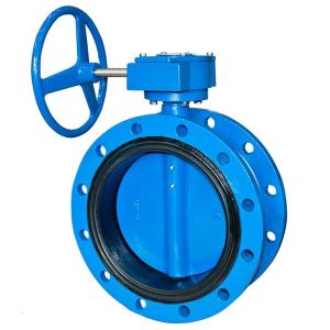 China DN800 BS EN 593 DI wormgear Rotork Auma Captop Underground butterfly valve factory