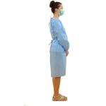 Streile Disposable Protective Gowns / Reinforced Surgical Robe Anti - Bacteria